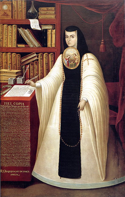 4 mars 2021: Séminaire commun du CEHTA: Diane Bodart: Le miroir-écu de Sor Juana Inés de la Cruz